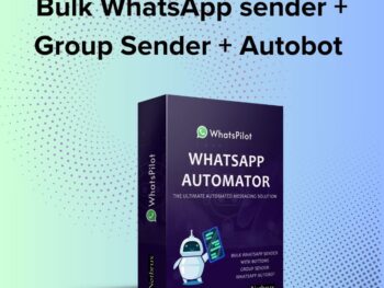 WhatsApp Bulk Sender & Autobot Features (Complete with License Key Generator)