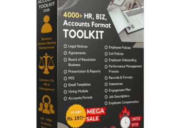 4000+ HR, BIZ, ACCOUNTS FORMAT TOOLKIT
