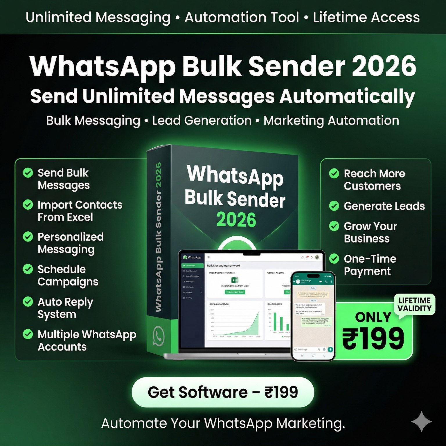WhatsApp Bulk Sender Software